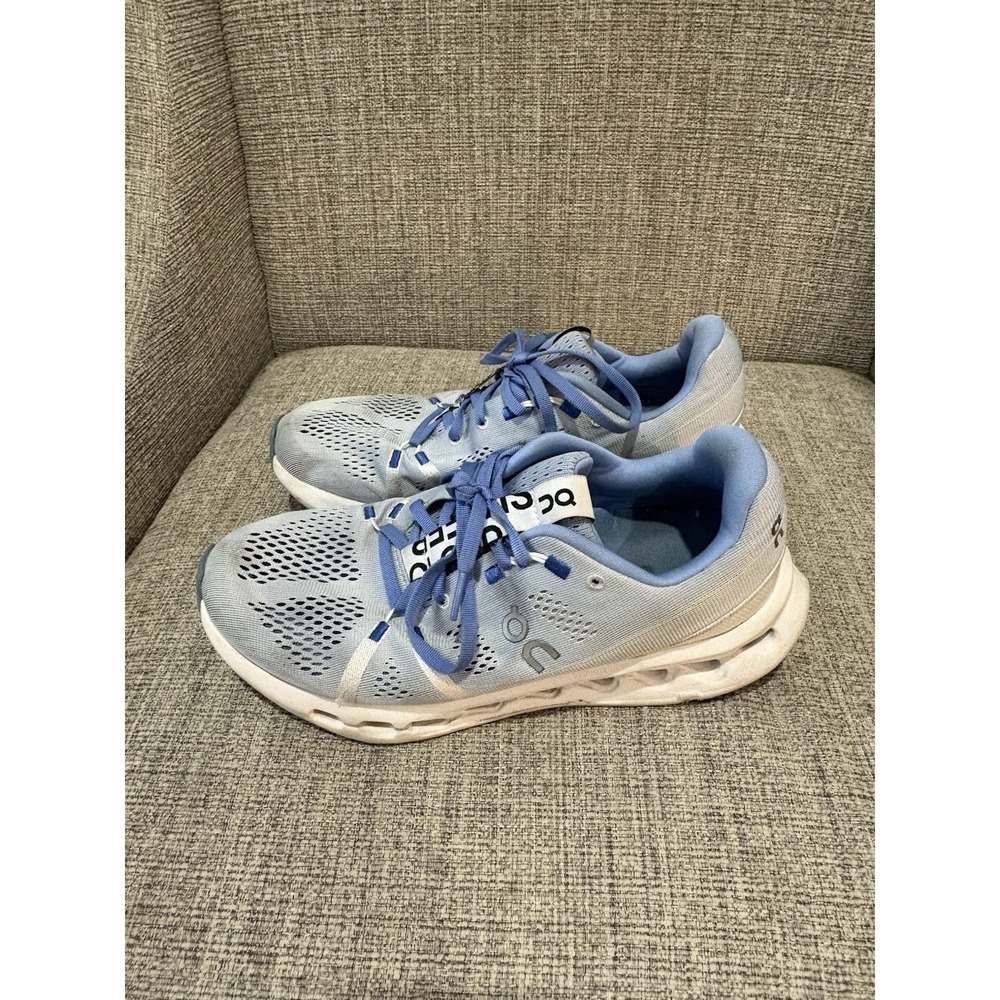Women's On CloudSurfer Running Shoes Blue Size 10.5